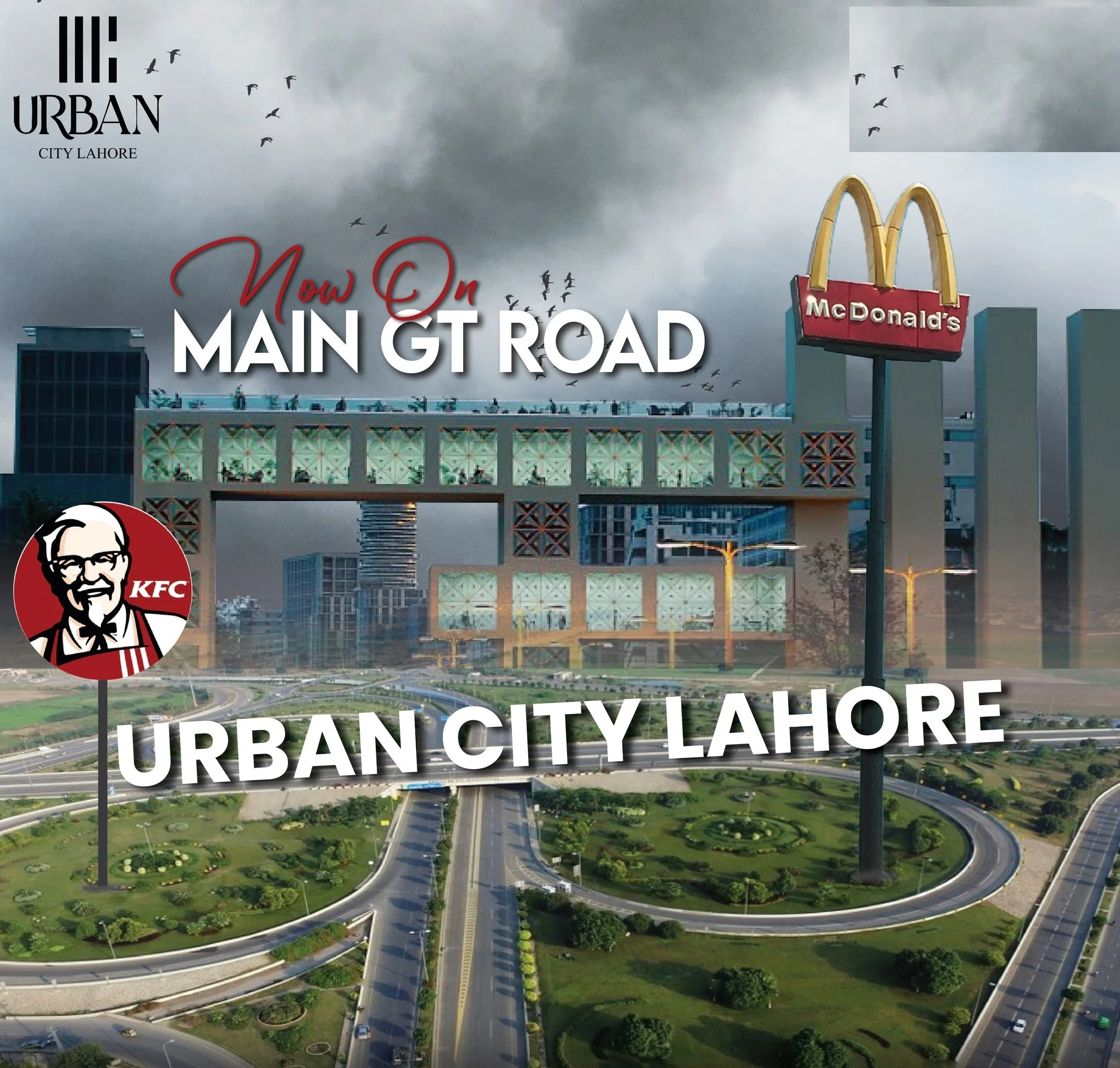 Urban City Lahore Location Map